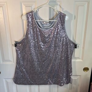 Involand sequin tank top